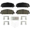 Bosch Blue Disc Brak Disc Brake Pads, Be1509H BE1509H - alternate 2